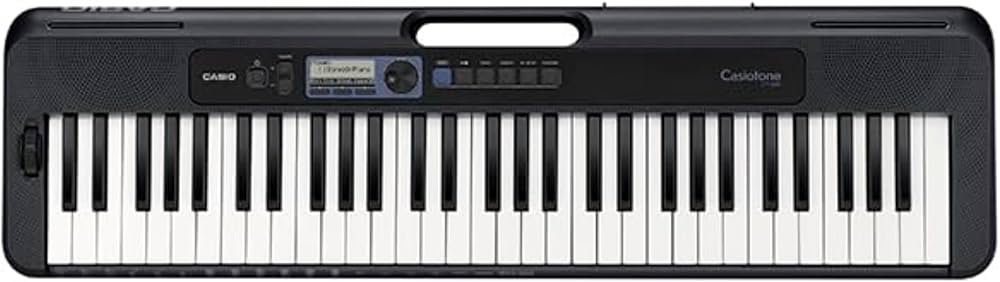 TECLADO CASIO CT-S300 /61 TECLAS /400 TONOS/ 77 RITMOS/ 60 MELODIAS/ POLIFONIA MX.48/ 2 NIVELES