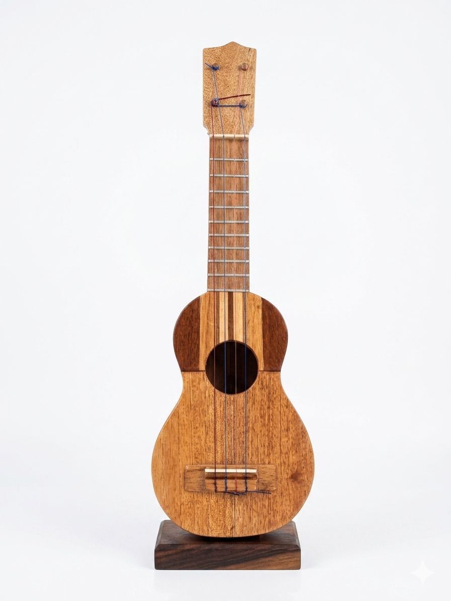 CUATRO MODELO 74 DE 5 TRASTE ADORNO CON BASE
