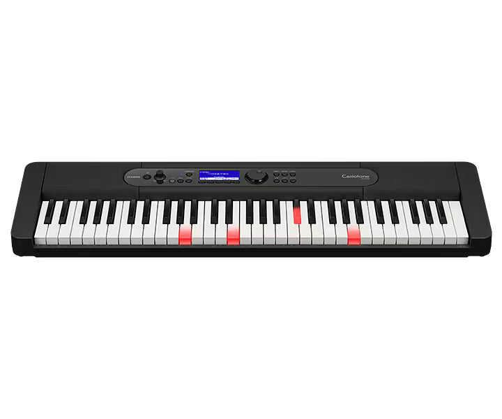 TECLADO CASIO LK-S450 DE 61 TECLAS / 48 SONIDOS / 600 TONOS GRABADOR DE MIDI / 3 NIVELES
