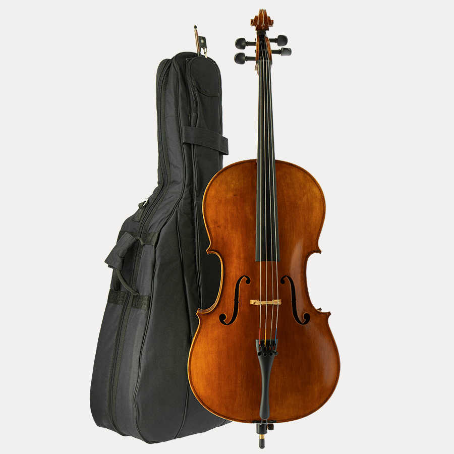 VIOLINCELLO 3/4 PAGANINE CON FORRO, ARCO FINE TUNNERS